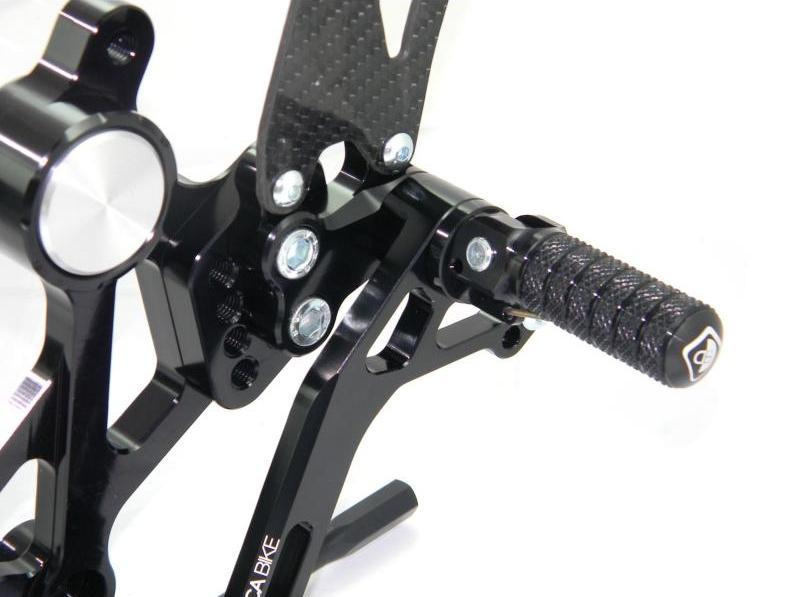 PRNM01 - DUCABIKE Ducati Monster Adjustable Pilot Rearset – Accessories in the Motoraider Motorcycle Aftermarket Accessories and Parts Online Shop