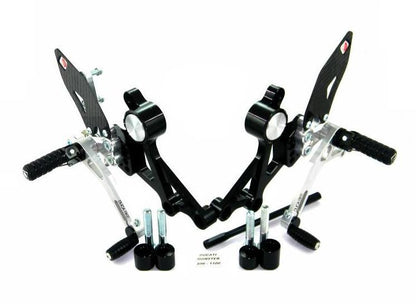 PRNM01 - DUCABIKE Ducati Monster Adjustable Pilot Rearset – Accessories in the Motoraider Motorcycle Aftermarket Accessories and Parts Online Shop