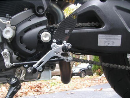PRNM01 - DUCABIKE Ducati Monster Adjustable Pilot Rearset – Accessories in the Motoraider Motorcycle Aftermarket Accessories and Parts Online Shop