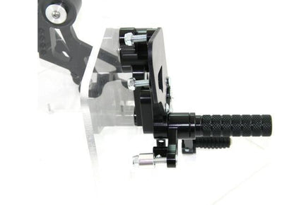 PRNME01 - DUCABIKE Ducati Monster Adjustable Pilot Rearset – Accessories in the Motoraider Motorcycle Aftermarket Accessories and Parts Online Shop