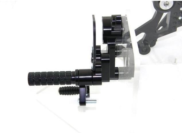 PRNME01 - DUCABIKE Ducati Monster Adjustable Pilot Rearset – Accessories in the Motoraider Motorcycle Aftermarket Accessories and Parts Online Shop
