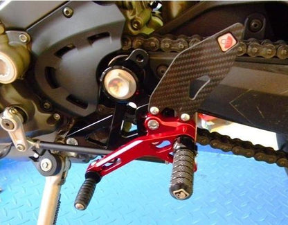 PRNM01 - DUCABIKE Ducati Monster Adjustable Pilot Rearset – Accessories in the Motoraider Motorcycle Aftermarket Accessories and Parts Online Shop