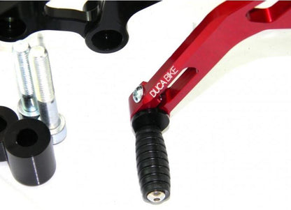 PRNM01 - DUCABIKE Ducati Monster Adjustable Pilot Rearset – Accessories in the Motoraider Motorcycle Aftermarket Accessories and Parts Online Shop