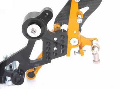 PRNM01 - DUCABIKE Ducati Monster Adjustable Pilot Rearset – Accessories in the Motoraider Motorcycle Aftermarket Accessories and Parts Online Shop