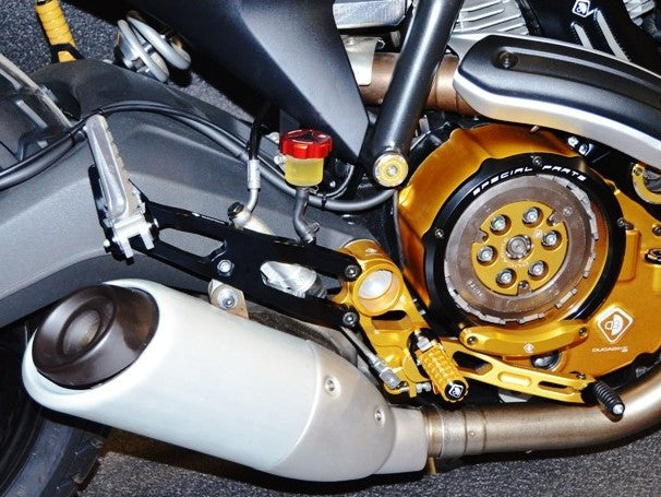 PRPSCRA01 - DUCABIKE Ducati Scrambler Passenger Rearset kit – Accessories in the Motoraider Motorcycle Aftermarket Accessories and Parts Online Shop