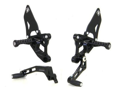 PRSBKE01 - DUCABIKE Ducati Superbike 1098/1198/848 Adjustable Rearset – Accessories in the Motoraider Motorcycle Aftermarket Accessories and Parts Online Shop