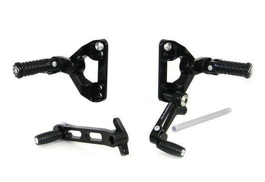PRSBKE03 - DUCABIKE Ducati Superbike 748/916/996/998 Adjustable Rearset – Accessories in the Motoraider Motorcycle Aftermarket Accessories and Parts Online Shop
