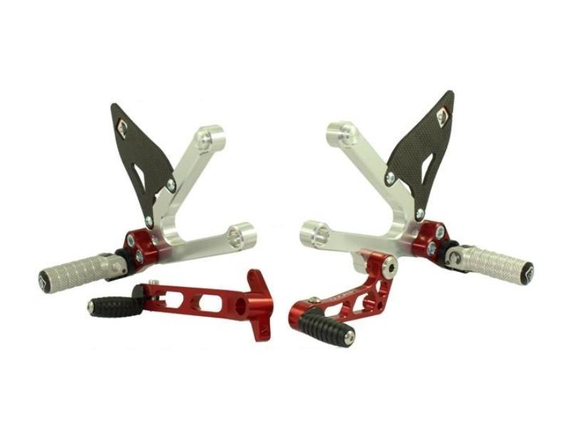 PRSC01 - DUCABIKE Ducati Sport Classic / SuperSport Adjustable Rearset – Accessories in the Motoraider Motorcycle Aftermarket Accessories and Parts Online Shop