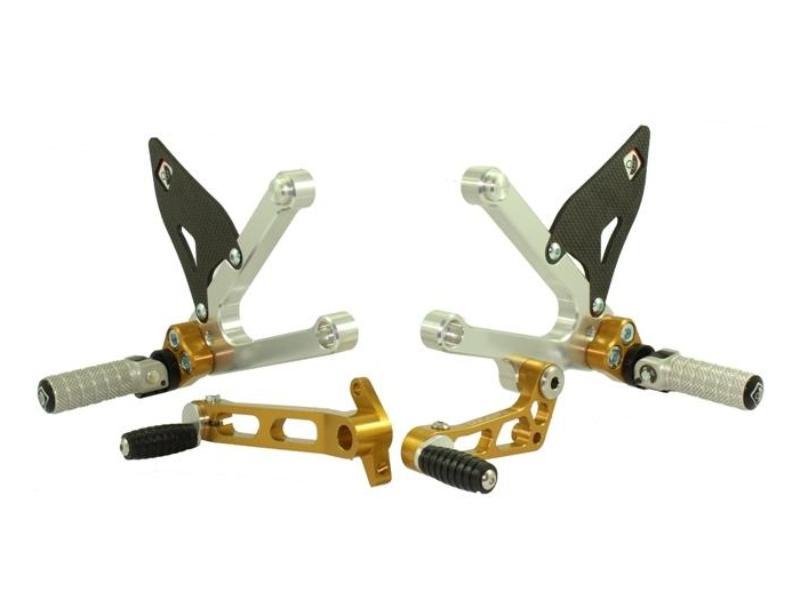 PRSC01 - DUCABIKE Ducati Sport Classic / SuperSport Adjustable Rearset – Accessories in the Motoraider Motorcycle Aftermarket Accessories and Parts Online Shop