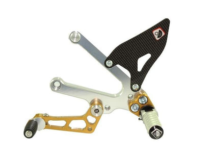PRSC01 - DUCABIKE Ducati Sport Classic / SuperSport Adjustable Rearset – Accessories in the Motoraider Motorcycle Aftermarket Accessories and Parts Online Shop