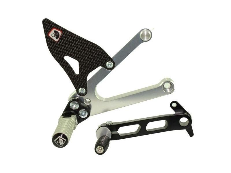 PRSC01 - DUCABIKE Ducati Sport Classic / SuperSport Adjustable Rearset – Accessories in the Motoraider Motorcycle Aftermarket Accessories and Parts Online Shop