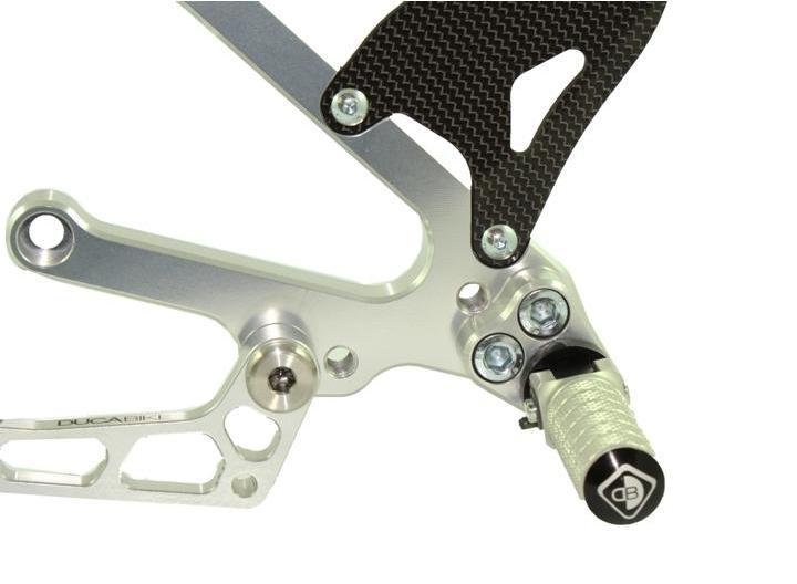 PRSC01 - DUCABIKE Ducati Sport Classic / SuperSport Adjustable Rearset – Accessories in the Motoraider Motorcycle Aftermarket Accessories and Parts Online Shop