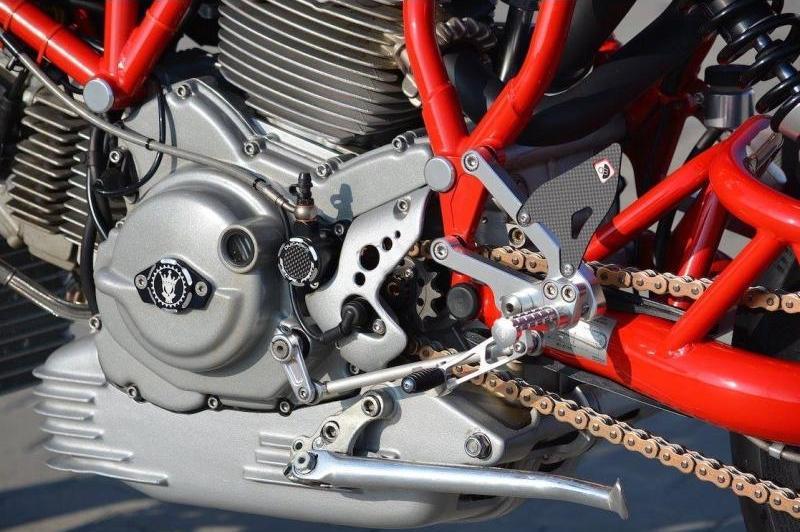 PRSC01 - DUCABIKE Ducati Sport Classic / SuperSport Adjustable Rearset – Accessories in the Motoraider Motorcycle Aftermarket Accessories and Parts Online Shop
