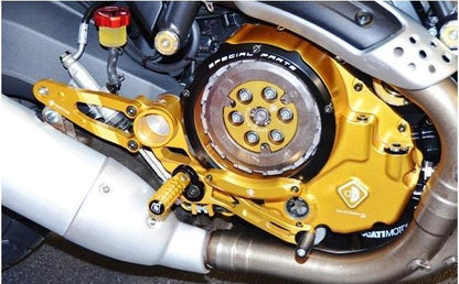 PRSCRA01 - DUCABIKE Ducati Monster 797 / Scrambler Rearset – Accessories in the Motoraider Motorcycle Aftermarket Accessories and Parts Online Shop