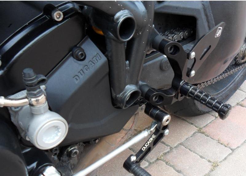 PRSFE02 - DUCABIKE Ducati Streetfighter 1098/848 Adjustable Rearset – Accessories in the Motoraider Motorcycle Aftermarket Accessories and Parts Online Shop