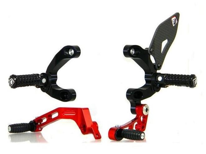 PRSF02 - DUCABIKE Ducati Streetfighter 1098/848 Adjustable Rearset – Accessories in the Motoraider Motorcycle Aftermarket Accessories and Parts Online Shop