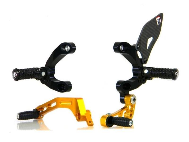 PRSF02 - DUCABIKE Ducati Streetfighter 1098/848 Adjustable Rearset – Accessories in the Motoraider Motorcycle Aftermarket Accessories and Parts Online Shop