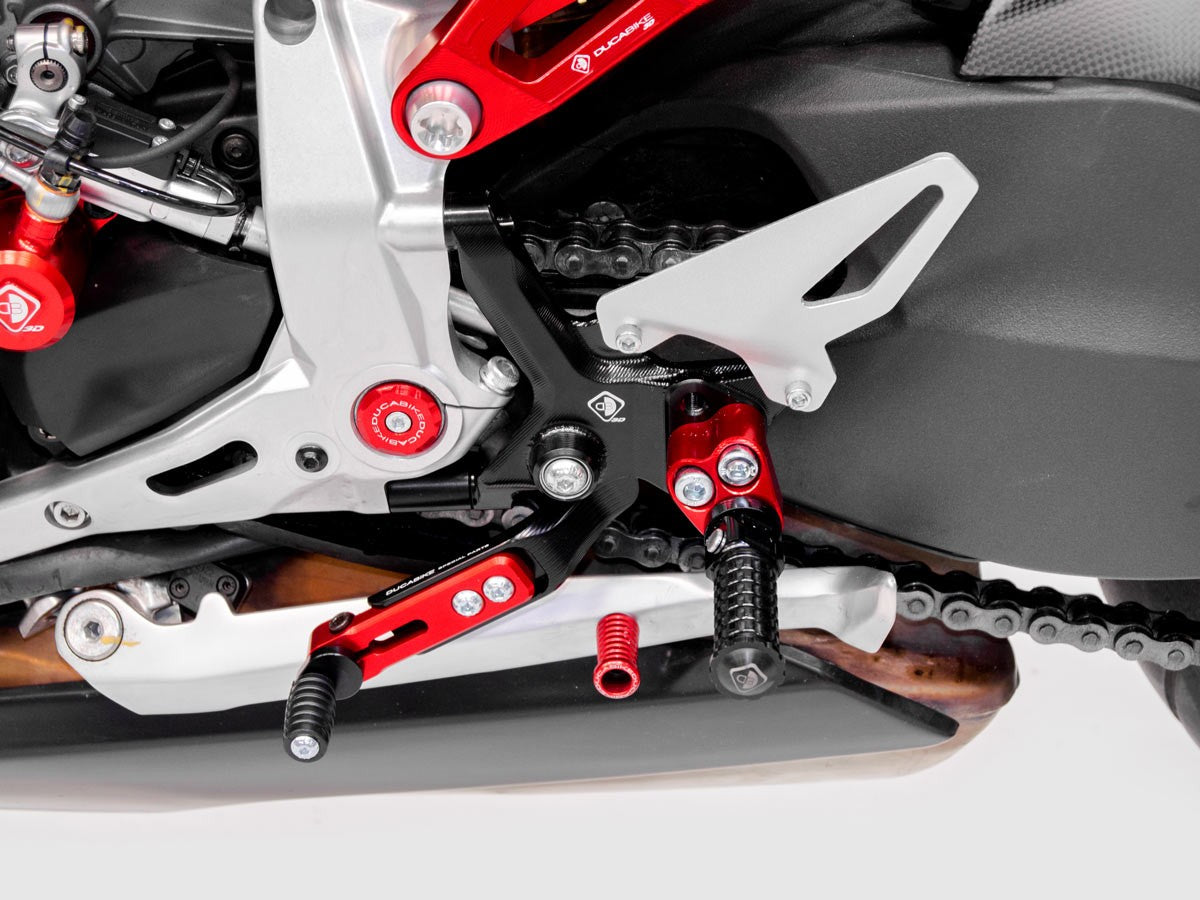 PRSFV201 - DUCABIKE Ducati Streetfighter V2 (2022+) Adjustable Rearset – Accessories in the Motoraider Motorcycle Aftermarket Accessories and Parts Online Shop
