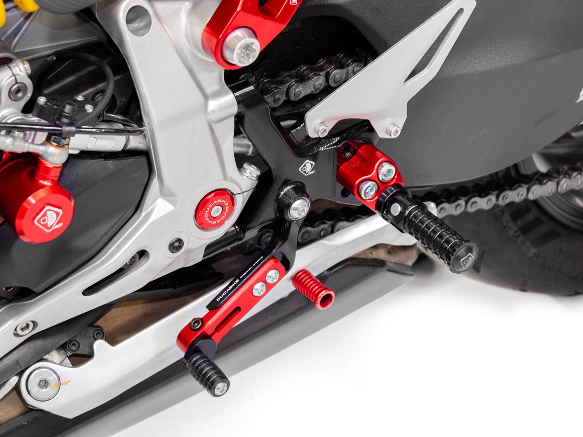PRSFV201 - DUCABIKE Ducati Streetfighter V2 (2022+) Adjustable Rearset – Accessories in the Motoraider Motorcycle Aftermarket Accessories and Parts Online Shop