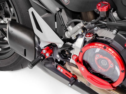 PRSFV201 - DUCABIKE Ducati Streetfighter V2 (2022+) Adjustable Rearset – Accessories in the Motoraider Motorcycle Aftermarket Accessories and Parts Online Shop