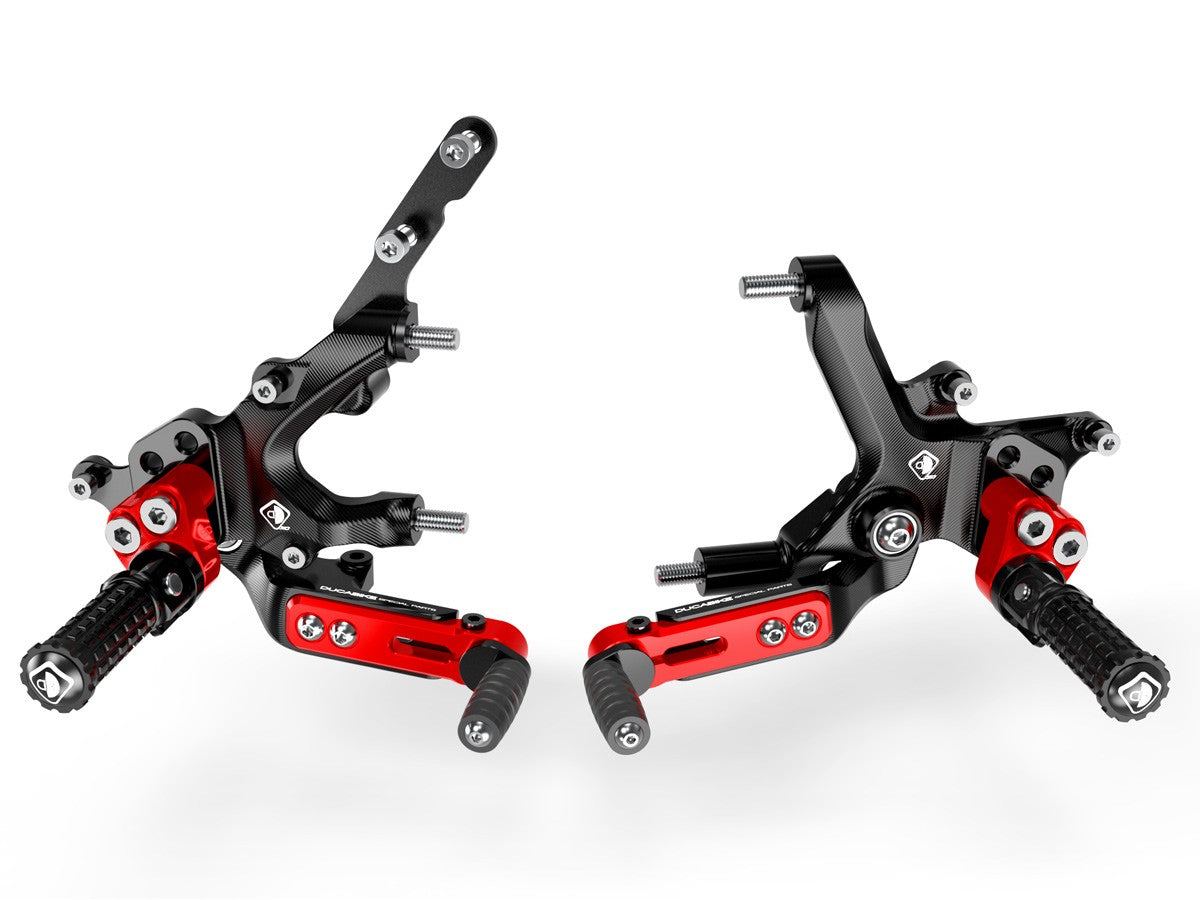 PRSFV201 - DUCABIKE Ducati Streetfighter V2 (2022+) Adjustable Rearset – Accessories in the Motoraider Motorcycle Aftermarket Accessories and Parts Online Shop