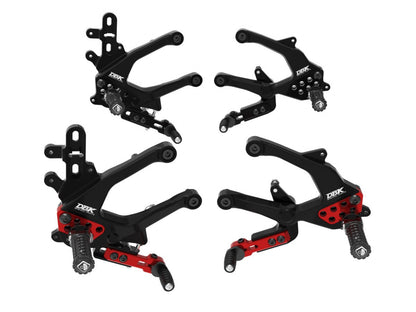 DBK DUCABIKE PRSFV402 Ducati Streetfighter V4 / V4S (2025+) Adjustable Rearset – Accessories in the Motoraider Motorcycle Aftermarket Accessories and Parts Online Shop