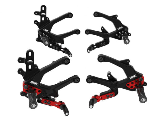 DBK DUCABIKE PRSFV402 Ducati Streetfighter V4 / V4S (2025+) Adjustable Rearset – Accessories in the Motoraider Motorcycle Aftermarket Accessories and Parts Online Shop