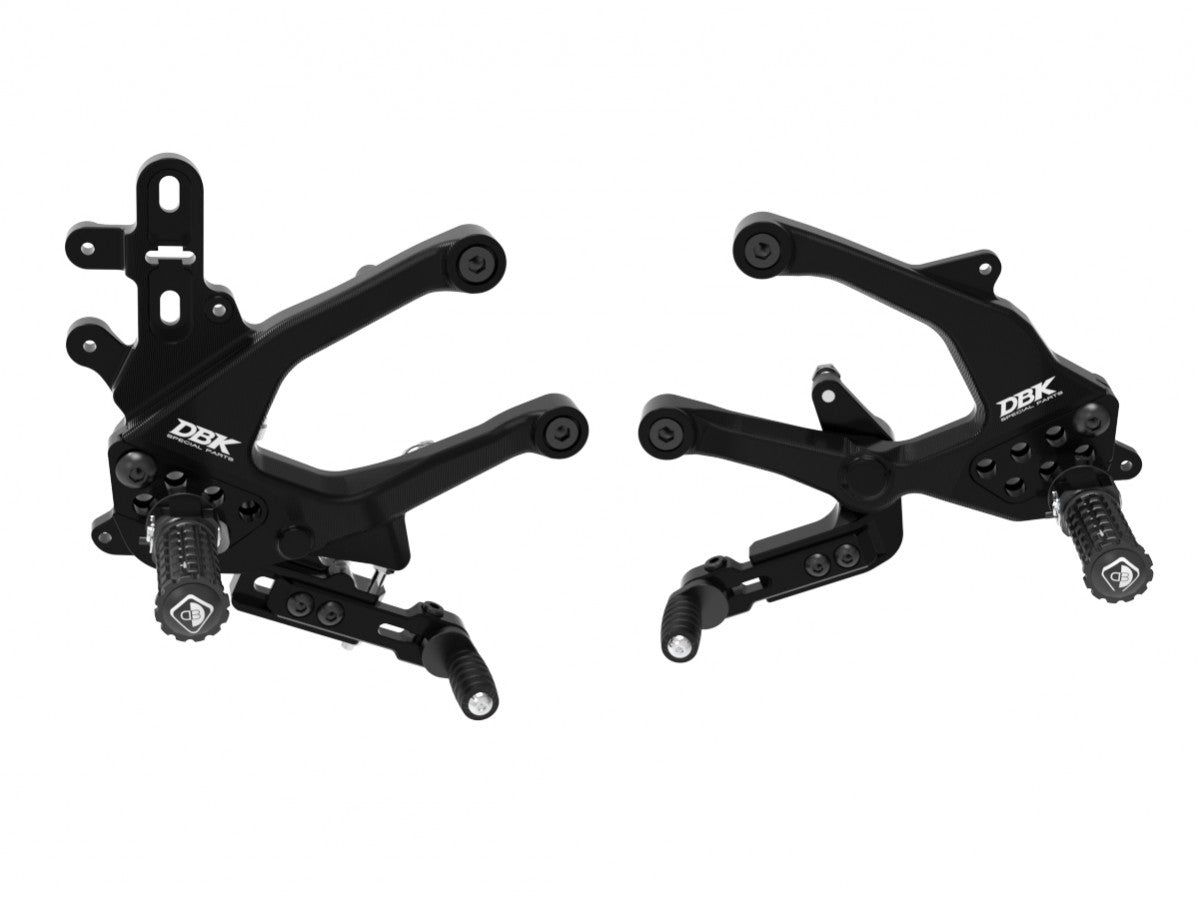 DBK DUCABIKE PRSFV402 Ducati Streetfighter V4 / V4S (2025+) Adjustable Rearset – Accessories in the Motoraider Motorcycle Aftermarket Accessories and Parts Online Shop