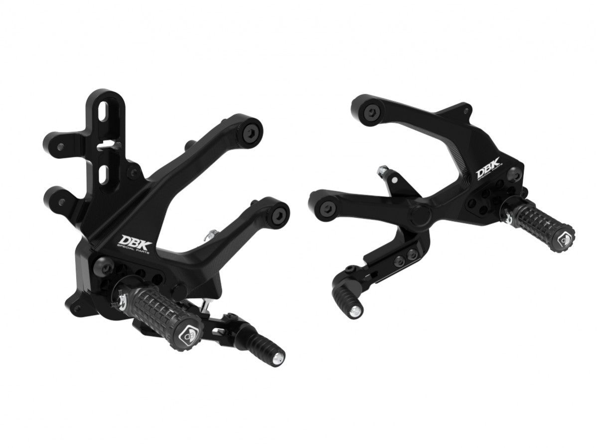 DBK DUCABIKE PRSFV402 Ducati Streetfighter V4 / V4S (2025+) Adjustable Rearset – Accessories in the Motoraider Motorcycle Aftermarket Accessories and Parts Online Shop