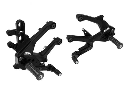 DBK DUCABIKE PRSFV402 Ducati Streetfighter V4 / V4S (2025+) Adjustable Rearset – Accessories in the Motoraider Motorcycle Aftermarket Accessories and Parts Online Shop
