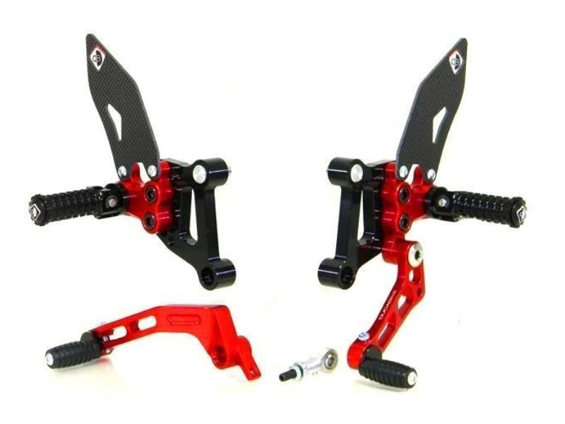 PRSP03 - DUCABIKE Ducati Superbike 1098/1198/848 Adjustable Rearset "SP" – Accessories in the Motoraider Motorcycle Aftermarket Accessories and Parts Online Shop