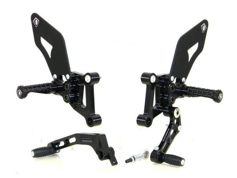 PRSPE03 - DUCABIKE Ducati Superbike 1098/1198/848 Adjustable Rearset "SP" – Accessories in the Motoraider Motorcycle Aftermarket Accessories and Parts Online Shop