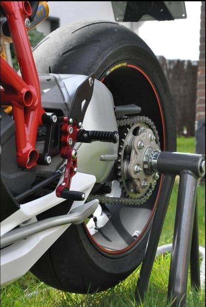 PRSP03 - DUCABIKE Ducati Superbike 1098/1198/848 Adjustable Rearset "SP" – Accessories in the Motoraider Motorcycle Aftermarket Accessories and Parts Online Shop
