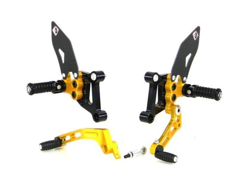 PRSP03 - DUCABIKE Ducati Superbike 1098/1198/848 Adjustable Rearset "SP" – Accessories in the Motoraider Motorcycle Aftermarket Accessories and Parts Online Shop