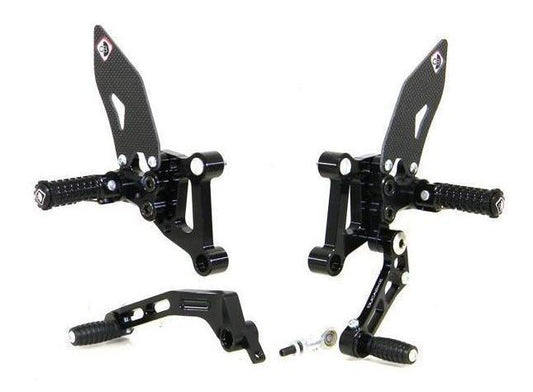 PRSP03 - DUCABIKE Ducati Superbike 1098/1198/848 Adjustable Rearset "SP" – Accessories in the Motoraider Motorcycle Aftermarket Accessories and Parts Online Shop