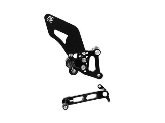 PRSPE04 - DUCABIKE Ducati Superbike 749/999 Adjustable Rearset "SP" – Accessories in the Motoraider Motorcycle Aftermarket Accessories and Parts Online Shop