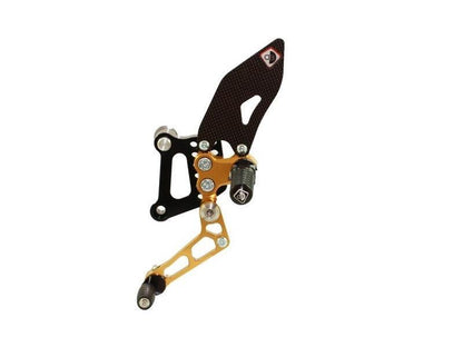 PRSP04 - DUCABIKE Ducati Superbike 749/999 SP Adjustable Rearset – Accessories in the Motoraider Motorcycle Aftermarket Accessories and Parts Online Shop