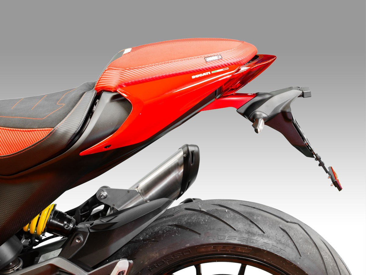 PRT15 - DUCABIKE Ducati Monster 950 (2021+) Adjustable License Plate Holder – Accessories in the Motoraider Motorcycle Aftermarket Accessories and Parts Online Shop