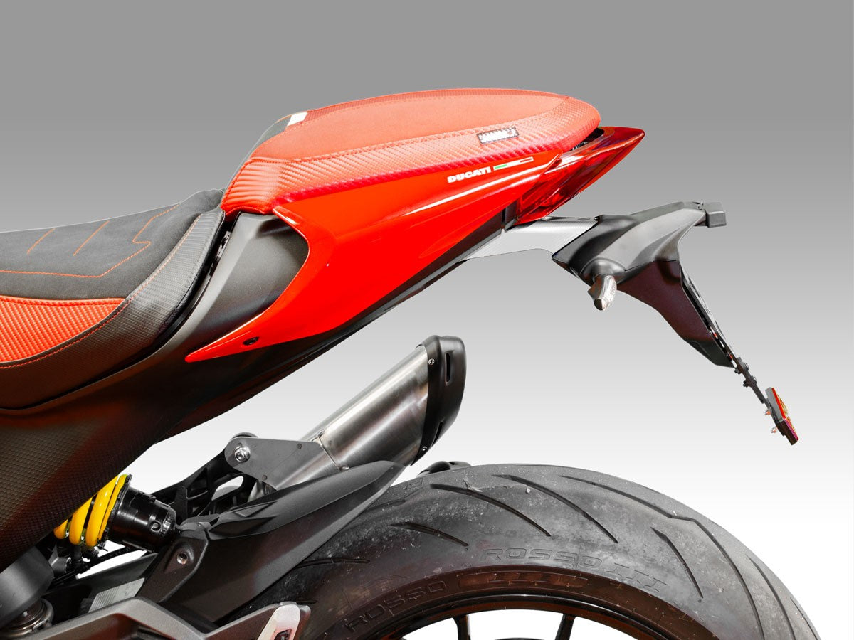 PRT15 - DUCABIKE Ducati Monster 950 (2021+) Adjustable License Plate Holder – Accessories in the Motoraider Motorcycle Aftermarket Accessories and Parts Online Shop