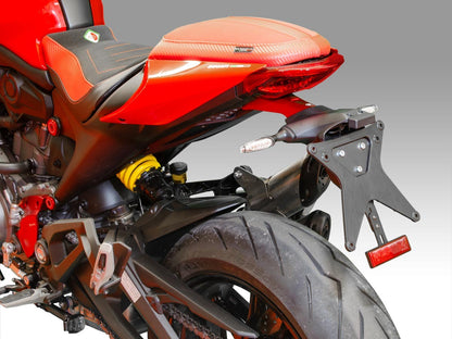 PRT15 - DUCABIKE Ducati Monster 950 (2021+) Adjustable License Plate Holder – Accessories in the Motoraider Motorcycle Aftermarket Accessories and Parts Online Shop
