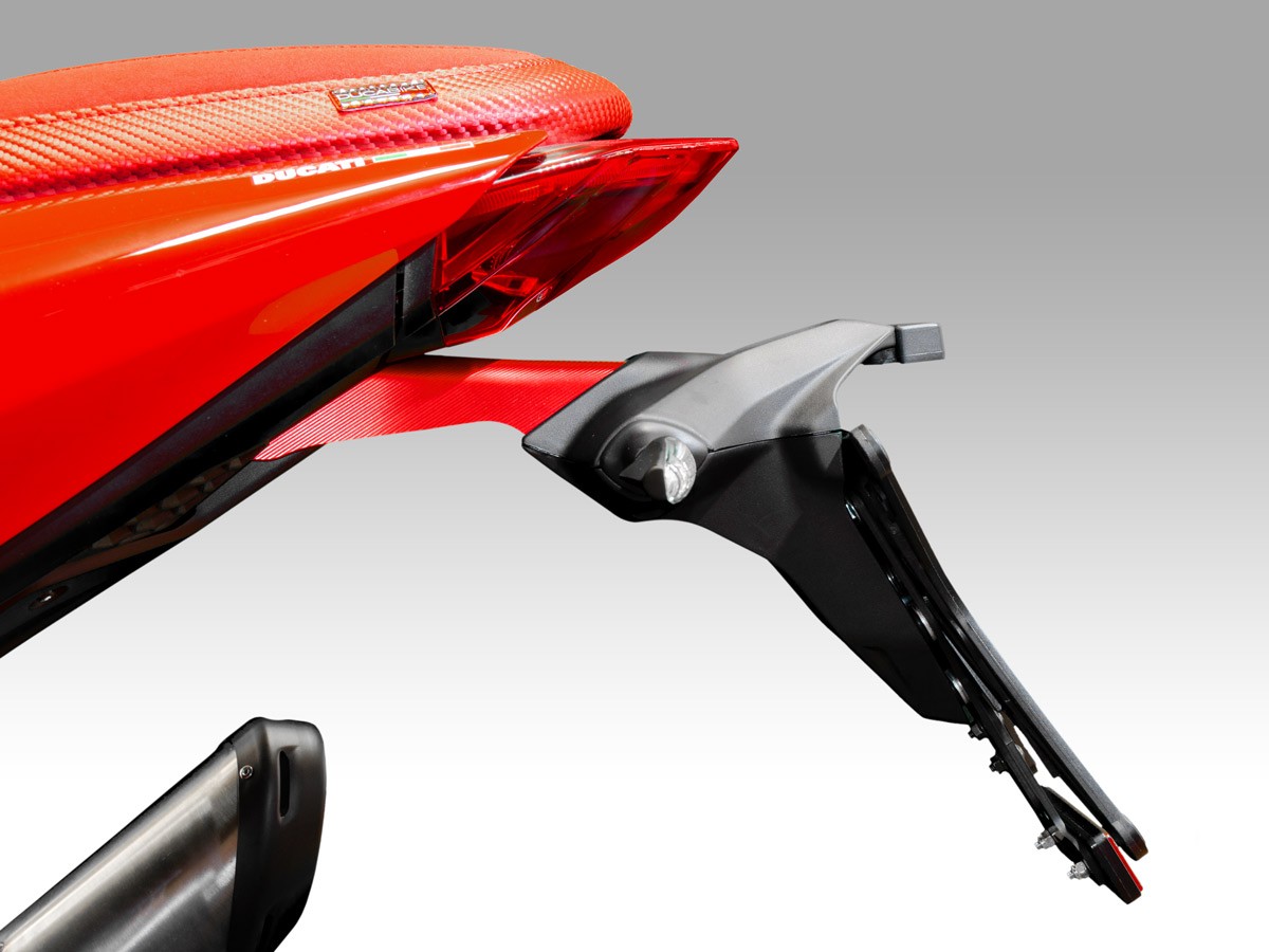 PRT15 - DUCABIKE Ducati Monster 950 (2021+) Adjustable License Plate Holder – Accessories in the Motoraider Motorcycle Aftermarket Accessories and Parts Online Shop