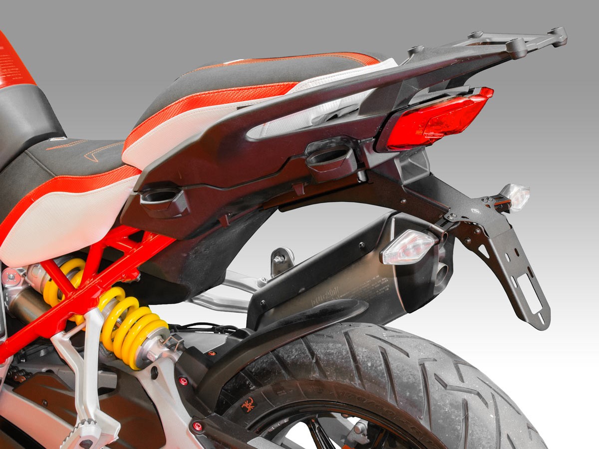 PRT16 - DUCABIKE Ducati Multistrada V4 (2021+) Adjustable License Plate Holder "Evo" – Accessories in the Motoraider Motorcycle Aftermarket Accessories and Parts Online Shop