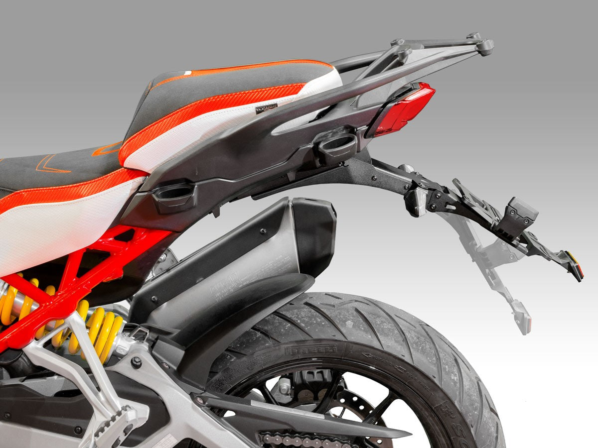 PRT16 - DUCABIKE Ducati Multistrada V4 (2021+) Adjustable License Plate Holder "Evo" – Accessories in the Motoraider Motorcycle Aftermarket Accessories and Parts Online Shop