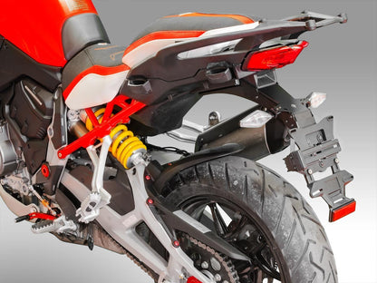 PRT16 - DUCABIKE Ducati Multistrada V4 (2021+) Adjustable License Plate Holder "Evo" – Accessories in the Motoraider Motorcycle Aftermarket Accessories and Parts Online Shop