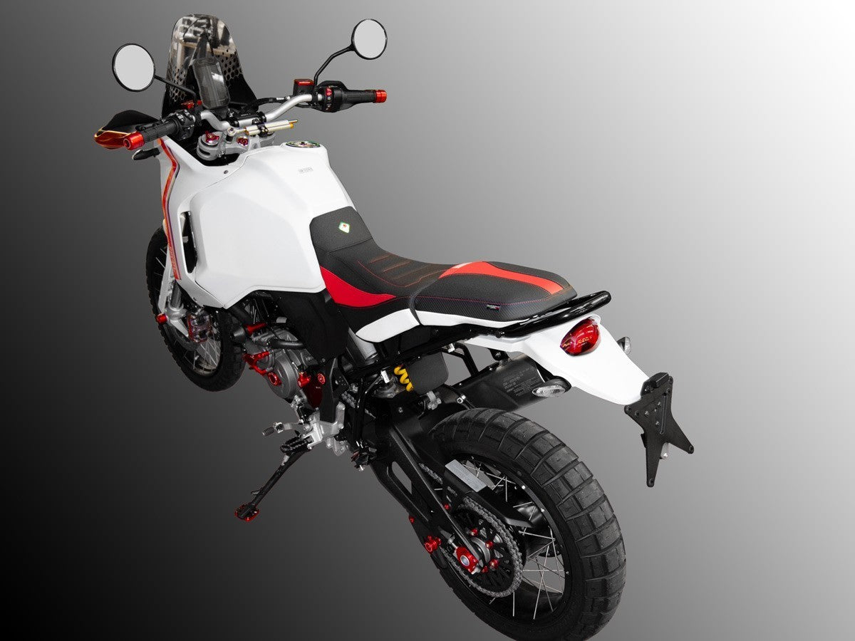 PRT17 - DBK Ducati DesertX 937 / Rally (2022+) Adjustable License Plate Move Kit – Accessories in the Motoraider Motorcycle Aftermarket Accessories and Parts Online Shop