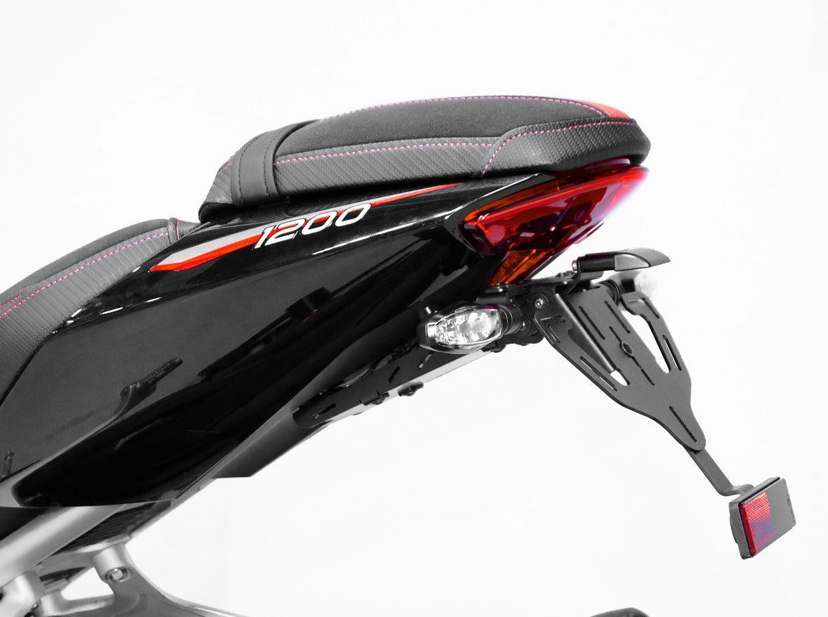 PRT18 - DBK Triumph Speed Triple 1200 RS / RR (2021+) Adjustable License Plate Holder – Accessories in the Motoraider Motorcycle Aftermarket Accessories and Parts Online Shop