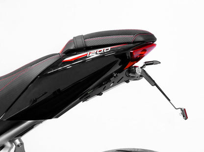 PRT18 - DBK Triumph Speed Triple 1200 RS / RR (2021+) Adjustable License Plate Holder – Accessories in the Motoraider Motorcycle Aftermarket Accessories and Parts Online Shop