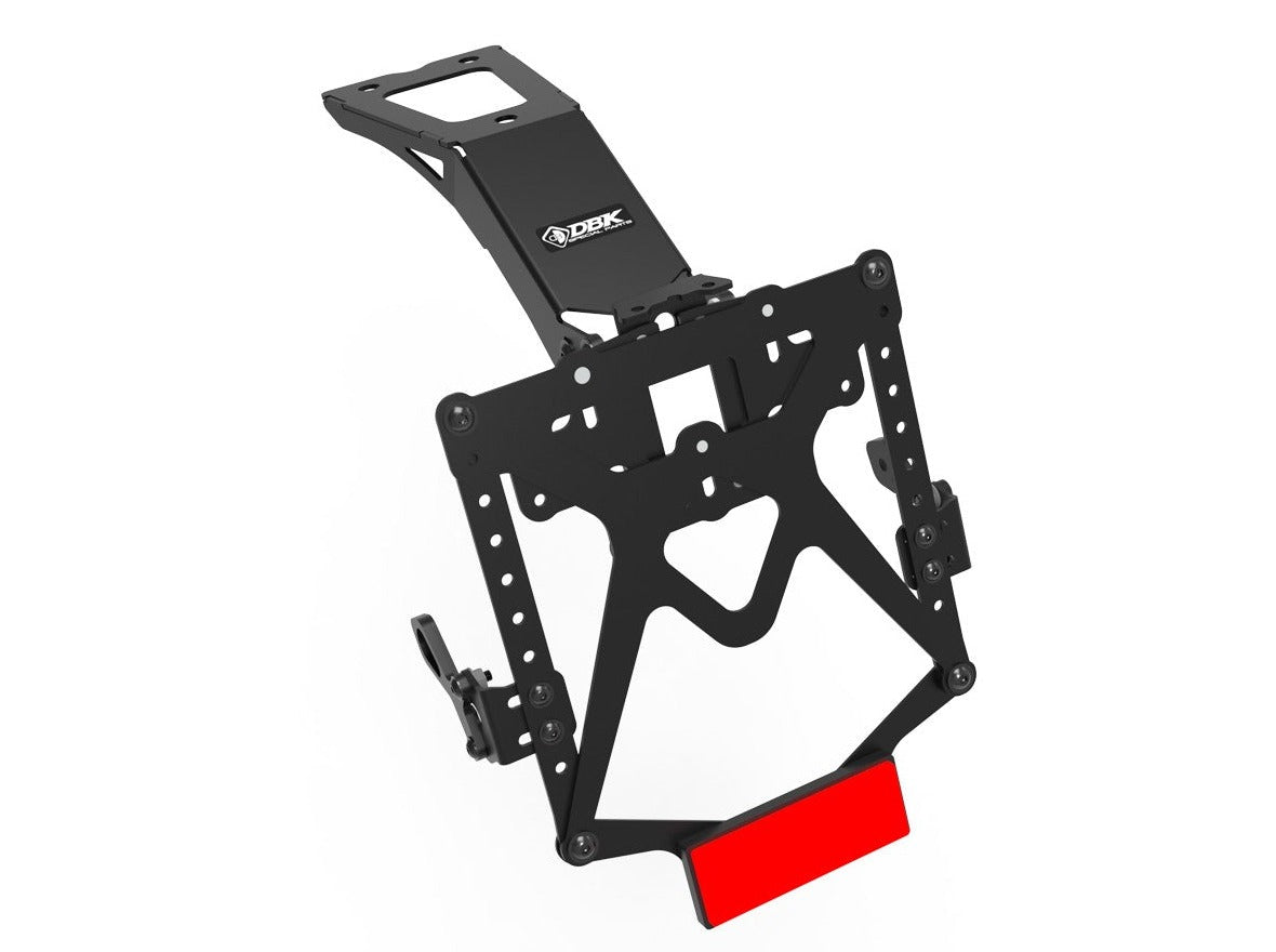 PRT19 - DBK Ducati Hypermotard 950 (2019+) Adjustable License Plate Holder – Accessories in the Motoraider Motorcycle Aftermarket Accessories and Parts Online Shop
