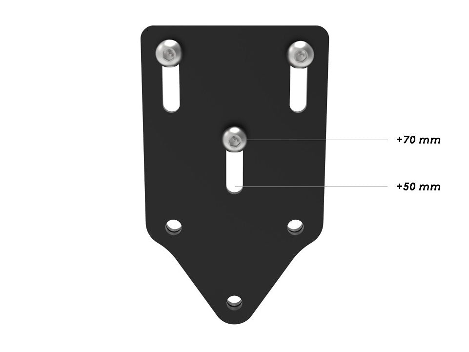 PRT20 - DBK Ducati Scrambler 800 Full Throttle / Icon / Nightshift (2023+) Adjustable License Plate Move Kit – Accessories in the Motoraider Motorcycle Aftermarket Accessories and Parts Online Shop