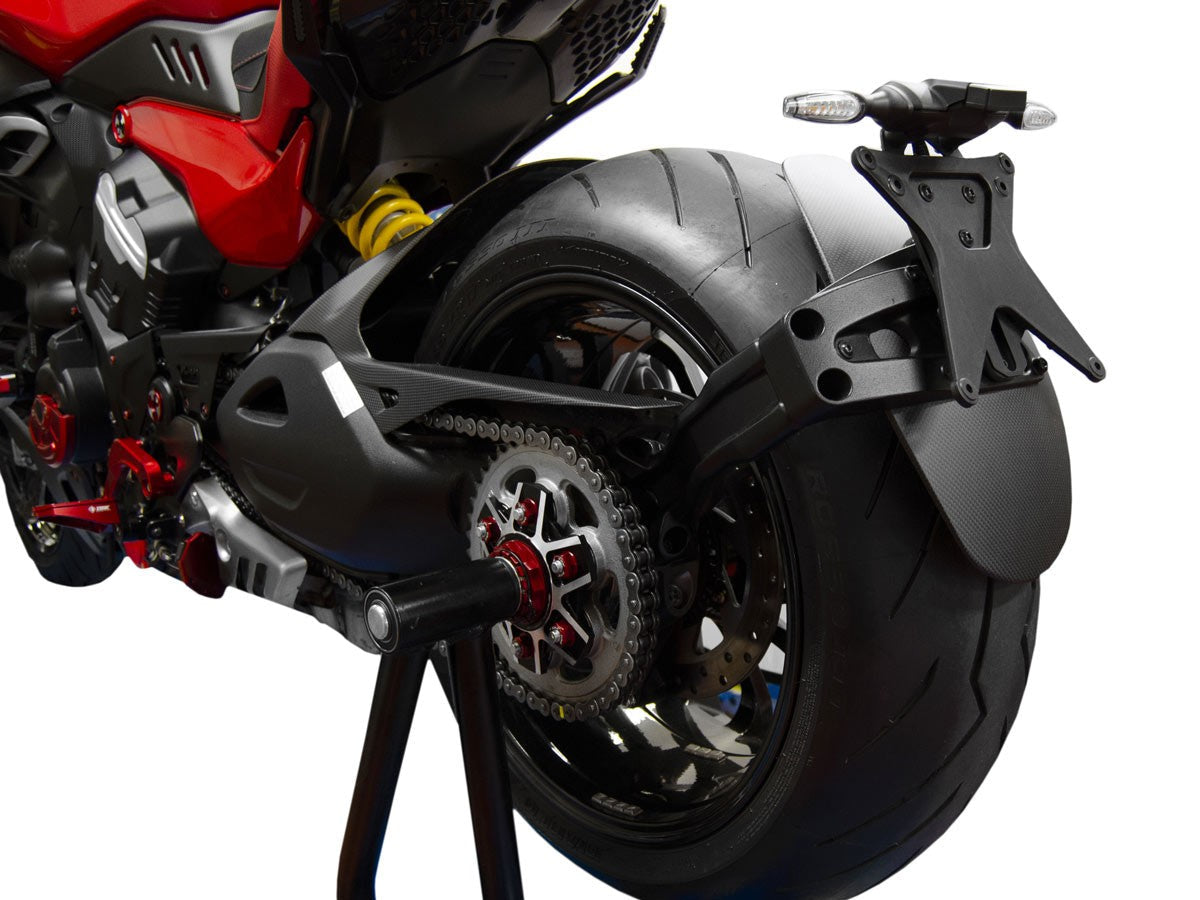 PRT21 - DBK Ducati Diavel V4 (2023+) Adjustable License Plate Holder – Accessories in the Motoraider Motorcycle Aftermarket Accessories and Parts Online Shop
